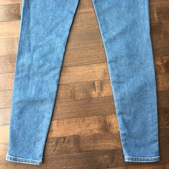 American Eagle Outfitters Blue Super Stretch Skinny Jegging Size 4 - Picture 8 of 13